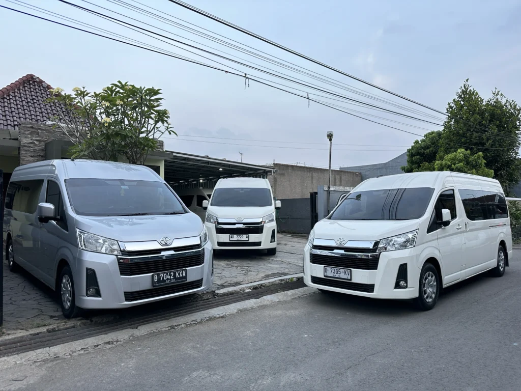 sewa mobil hiace bandung