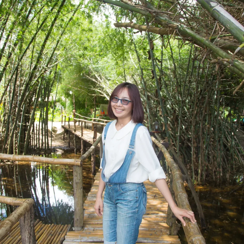 wisata hutan bambu di bandung