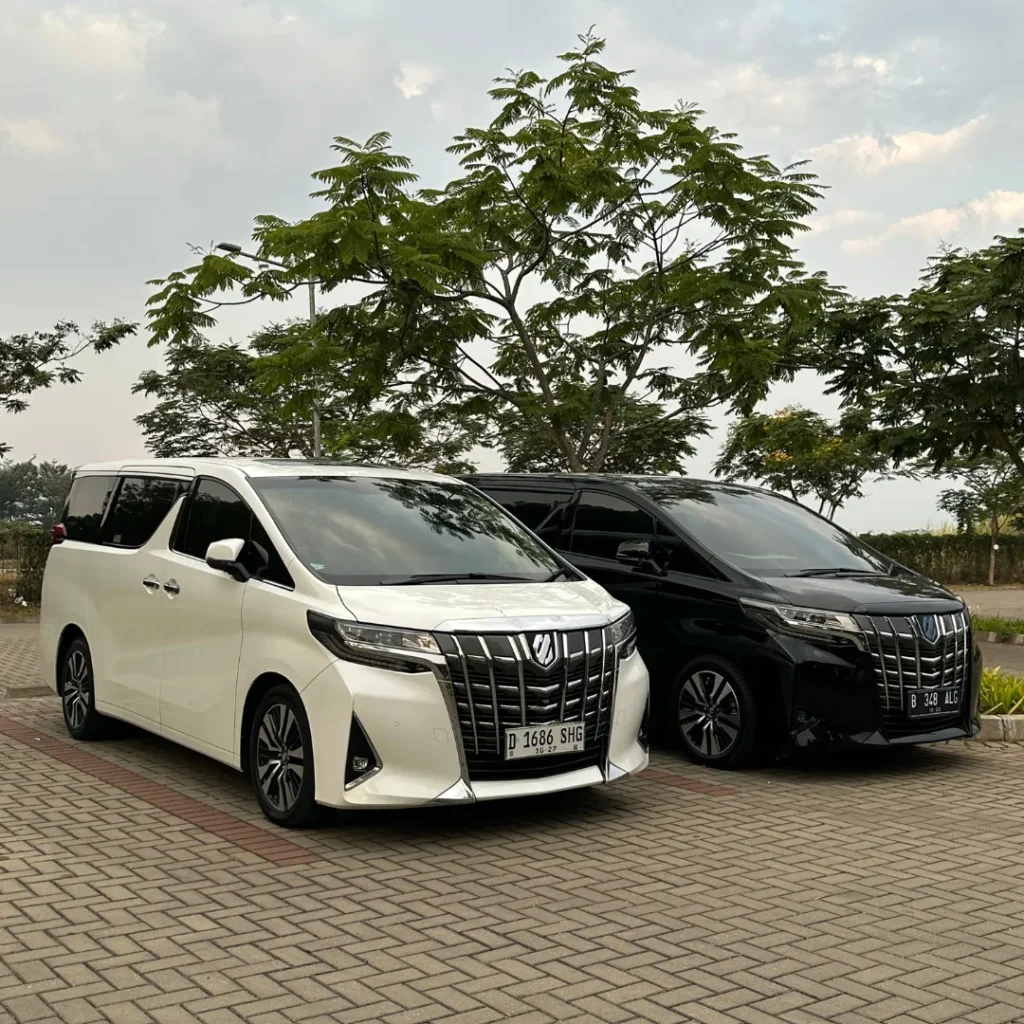 sewa alphard harian