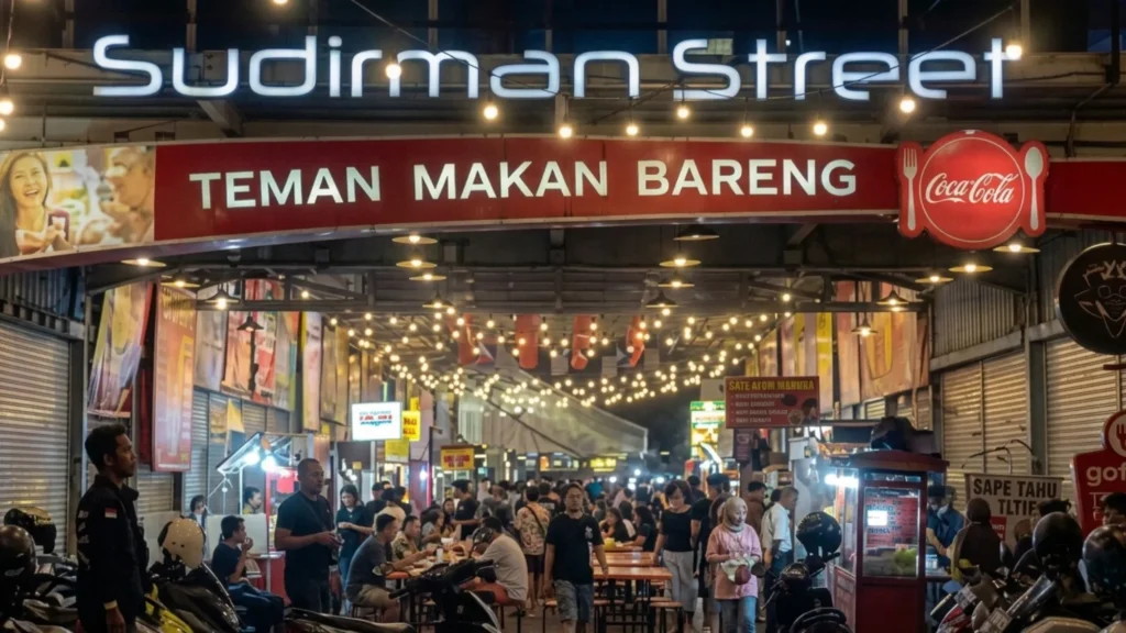 makanan enak di sudirman street bandung