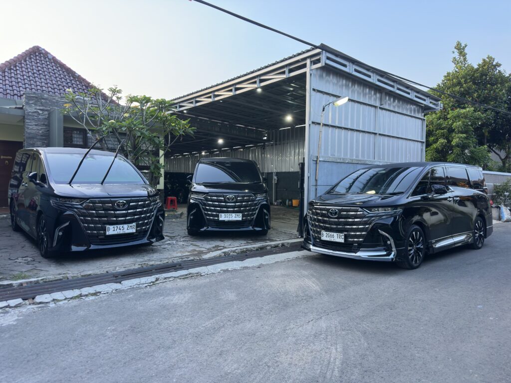 rental alphard bandung