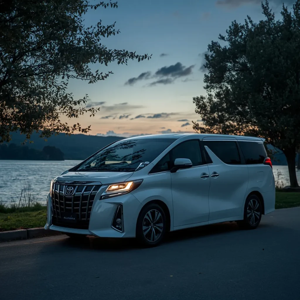 isi dalam mobil alphard