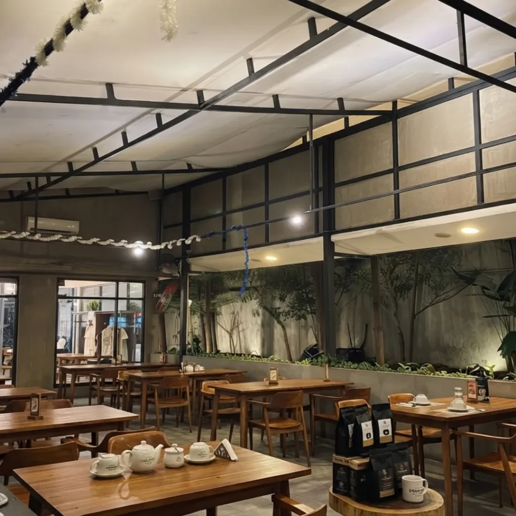 cafe aesthetic bandung